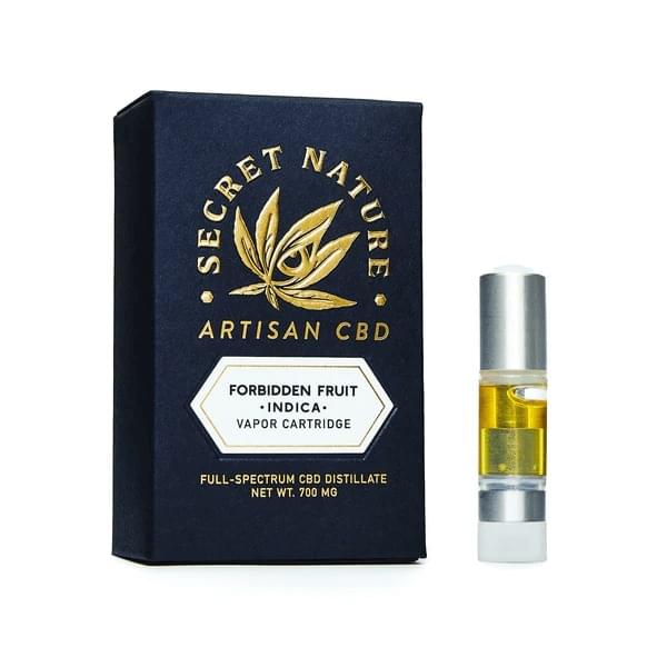 Secret Nature Artisan CBD Vape Cartridges Uk
